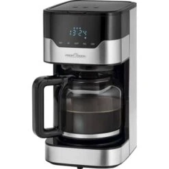 Profi Cook PC-KA 1169 Macchina Per Il Caffè Acciaio Inox, Nero Capacità Tazze=14 Caraffa In Vetro