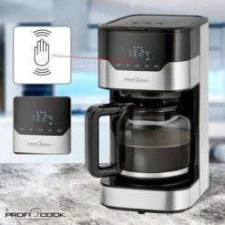 Profi Cook PC-KA 1169 Macchina Per Il Caffè Acciaio Inox, Nero Capacità Tazze=14 Caraffa In Vetro -Piccoli Elettrodomestici Negozio 13135312 3