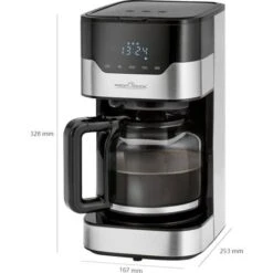 Profi Cook PC-KA 1169 Macchina Per Il Caffè Acciaio Inox, Nero Capacità Tazze=14 Caraffa In Vetro -Piccoli Elettrodomestici Negozio 13135312 5