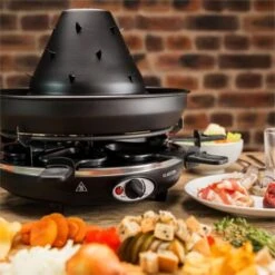 Klarstein Taste Volcano Griglia Per Tartare Griglia Per Raclette 1500 W 6 Person -Piccoli Elettrodomestici Negozio 13296488 3