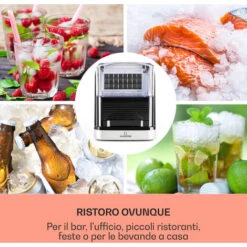 Klarstein Kristall Macchina Del Ghiaccio 2 Dimensioni Serbatoio Dell'acqua 2,5 L -Piccoli Elettrodomestici Negozio 14061896 3