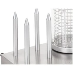 Cuoci Hot Dog Con 4 Barre Per Tostare Il Pane 2 X 300 W 30 Wurstel 500 Ml 230 V -Piccoli Elettrodomestici Negozio 14895899 5