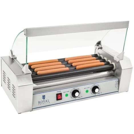 Griglia Hot Dog Macchina Cuoci Wurstel Professionale 5 Tubi Copertura In Teflon 3 Griglia Hot Dog Macchina Cuoci Wurstel Professionale 5 Tubi Copertura In Teflon
