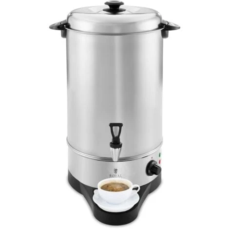 Bollitore Caffè Tè In Acciaio Inox Professionale Dispenser Bevande Calde 10 L 3 Bollitore Caffè Tè In Acciaio Inox Professionale Dispenser Bevande Calde 10 L