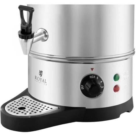 Bollitore Caffè Tè In Acciaio Inox Professionale Dispenser Bevande Calde 10 L 4 Bollitore Caffè Tè In Acciaio Inox Professionale Dispenser Bevande Calde 10 L - immagine 2