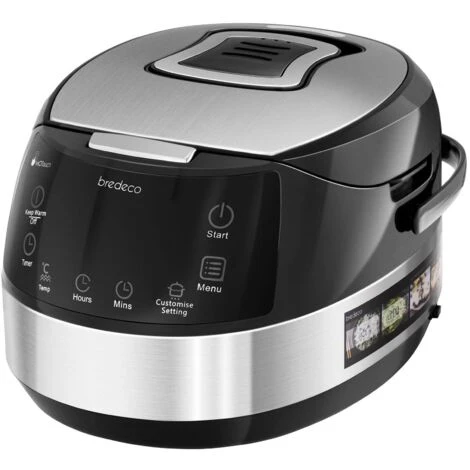 Multicooker A Vapore Per Zuppe Pentola Antiaderente Con 16 Programmi Timer 5 L 6 Multicooker A Vapore Per Zuppe Pentola Antiaderente Con 16 Programmi Timer 5 L - immagine 4