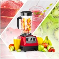 Frullatore Da Tavolo Mixer Miscelatore Smoothies 2 L 1500W 32000 Giri/Min Rosso 9 Frullatore Da Tavolo Mixer Miscelatore Smoothies 2 L 1500W 32000 Giri/Min Rosso -Piccoli Elettrodomestici Negozio 14899778 3
