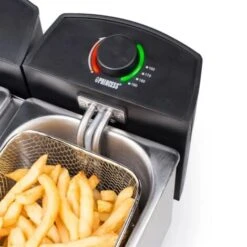 Friggitrice Elettrica Princess Doppia Vasca 2 Cestelli Potenza 2x1800 Watt 11 Friggitrice Elettrica Princess Doppia Vasca 2 Cestelli Potenza 2x1800 Watt -Piccoli Elettrodomestici Negozio 16142354 5