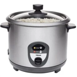 Cuociriso Elettrico Cuoci Riso 1,5 Litri 500W Acciaio Inox Tristar RK-6127