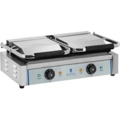 Piastra Per Panini Doppia Elettrica Professionale Griglia In Ghisa 2 X 1800 Watt 9 Piastra Per Panini Doppia Elettrica Professionale Griglia In Ghisa 2 X 1800 Watt -Piccoli Elettrodomestici Negozio 16438204 3
