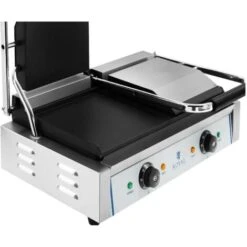 Piastra Per Panini Doppia Elettrica Professionale Griglia In Ghisa 2 X 1800 Watt 11 Piastra Per Panini Doppia Elettrica Professionale Griglia In Ghisa 2 X 1800 Watt -Piccoli Elettrodomestici Negozio 16438204 5
