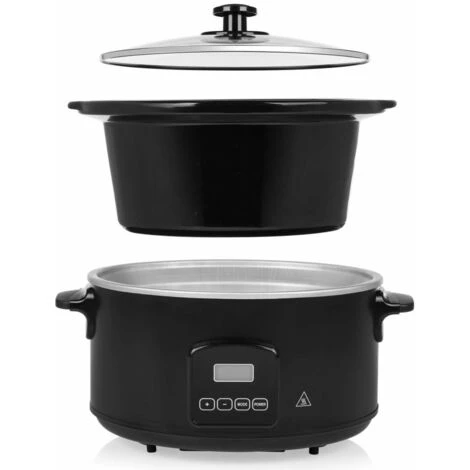 Pentola Slow Cooker 210 W 4,5 L Nera Tristar 6 Pentola Slow Cooker 210 W 4,5 L Nera Tristar - immagine 4