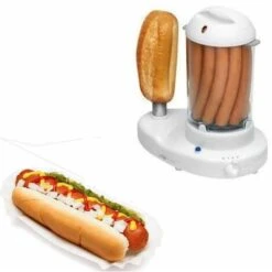Clatronic Macchina Preparatore Preparare Hot Dog Hotdog Bollitore Uova Panini Wurstel