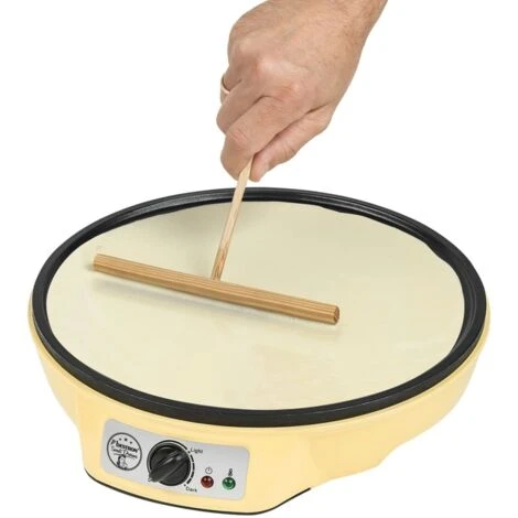 Crepiera 1000 W Vaniglia ASW602 Bestron 5 Crepiera 1000 W Vaniglia ASW602 Bestron - immagine 3