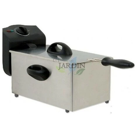 Friggitrice In Acciaio Inox Da 1500W 1,75 Litri 3 Friggitrice In Acciaio Inox Da 1500W 1,75 Litri