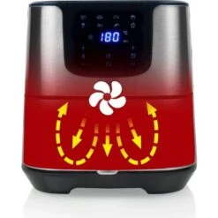 Princess Friggitrice Ad Aria Senza Olio Digitale Deluxe XXL 1700W 5.5lt Litri 9 Princess Friggitrice Ad Aria Senza Olio Digitale Deluxe XXL 1700W 5.5lt Litri -Piccoli Elettrodomestici Negozio 32174801 3