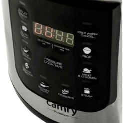 Pentola A Pressione Elettrica 1500W 6lt Acciaio Antiaderente 8 Cotture Timer 9 Pentola A Pressione Elettrica 1500W 6lt Acciaio Antiaderente 8 Cotture Timer -Piccoli Elettrodomestici Negozio 33776938 3