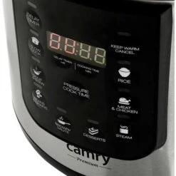 Pentola A Pressione Elettrica 1500W 6lt Acciaio Antiaderente 8 Cotture Timer 10 Pentola A Pressione Elettrica 1500W 6lt Acciaio Antiaderente 8 Cotture Timer -Piccoli Elettrodomestici Negozio 33776938 4