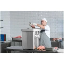 Tritacarne Elettrico Professionale Acciaio Inox Funzionamento Invertito 800kg/h -Piccoli Elettrodomestici Negozio 34090905 4