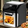 Forno Friggitrice Aria Calda 12Lt Digitale 1800W Frigge Cuoce Senza Olio Silver -Piccoli Elettrodomestici Negozio 39279022 1