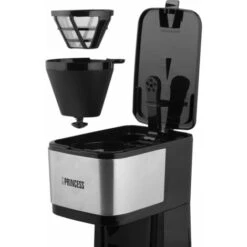 Macchina Caffè Con Filtro Compact 8 600 W 0,75 L Nero Argento Princess -Piccoli Elettrodomestici Negozio 39383767 5