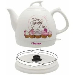 Bollitore Elettrico Per Tè 1785 W Bianco DTP800SD Bestron 8 Bollitore Elettrico Per Tè 1785 W Bianco DTP800SD Bestron -Piccoli Elettrodomestici Negozio 4155249 3