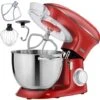 AREBOS Robot Da Cucina 1500W XXL 8 L In Acciaio Inox 6 Gradini Rosso Silenzioso 2 AREBOS Robot Da Cucina 1500W XXL 8 L In Acciaio Inox 6 Gradini Rosso Silenzioso -Piccoli Elettrodomestici Negozio 41590618 1