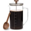Klarstein Glaswerk Ristretto, French Press, 0,35 L, Vetro Borosilicato, Acciaio Inox, Legno Di Noce 1 Klarstein Glaswerk Ristretto, French Press, 0,35 L, Vetro Borosilicato, Acciaio Inox, Legno Di Noce -Piccoli Elettrodomestici Negozio 42753529 1