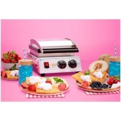 Macchina Per Waffle A Forma Di Cuore Piastra Per Cialde Belga Cialdiera Waffles -Piccoli Elettrodomestici Negozio 45686155 3
