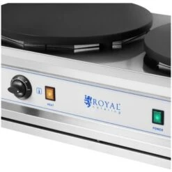 Crepiera Professionale Elettrica Macchina Per Crepes Piastra 2x3000 W 2xØ400 Mm -Piccoli Elettrodomestici Negozio 45686168 2