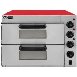 Forno Per Pizza A 2 Ripiani Pofessionale Per Bar Ristoranti Pizzeria Forno Elettrico A Doppio Ripiano Per Pizza Da 40cm -Piccoli Elettrodomestici Negozio 52871100 3