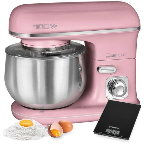 Clatronic Impastatrice Rock N Retro 5 Litri 1100 Watt Rosa KM 3711 3 Clatronic Impastatrice Rock N Retro 5 Litri 1100 Watt Rosa KM 3711