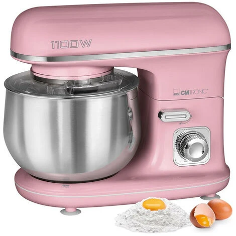 Clatronic Impastatrice Rock N Retro 5 Litri 1100 Watt Rosa KM 3711 4 Clatronic Impastatrice Rock N Retro 5 Litri 1100 Watt Rosa KM 3711 - immagine 2