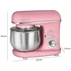 Clatronic Impastatrice Rock N Retro 5 Litri 1100 Watt Rosa KM 3711 9 Clatronic Impastatrice Rock N Retro 5 Litri 1100 Watt Rosa KM 3711 -Piccoli Elettrodomestici Negozio 54177932 3
