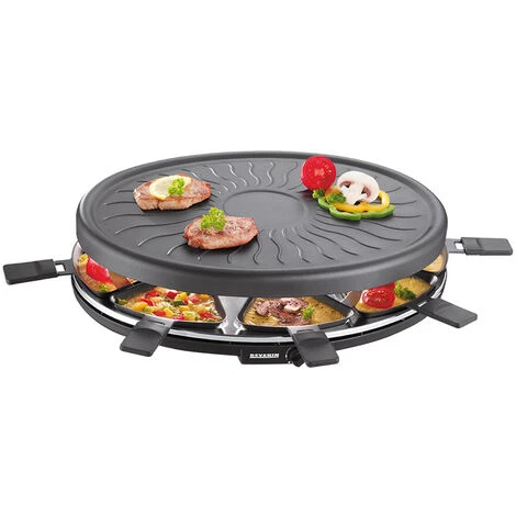 SEVERIN Piastra Per Raclette Grill 8 Persone 1100 Watt 3 SEVERIN Piastra Per Raclette Grill 8 Persone 1100 Watt