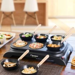 Set Wok E Crepemaker Per 6 Persone AWS600 1000 W Nero Bestron 9 Set Wok E Crepemaker Per 6 Persone AWS600 1000 W Nero Bestron -Piccoli Elettrodomestici Negozio 55902848 3