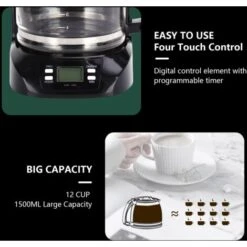 MACCHINA PER CAFFE' AMERICANO TE' FILTRO AIGOSTAR 11 MACCHINA PER CAFFE' AMERICANO TE' FILTRO AIGOSTAR -Piccoli Elettrodomestici Negozio 58211981 5