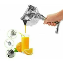 SPREMIAGRUMI ESTRATTORE MANUALE DI SUCCO PRESSA FRUTTA FRESCA ALLUMINIO -Piccoli Elettrodomestici Negozio 58255009 3