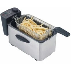 Friggitrice COMELEC BbS0402354 3 L 2000W Argentato 2000 W 1 L 3000 W