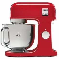 Kenwood KMX750AR Impastatrice Planetaria Kitchen Machine KMix 1000W 5 Litri Acciaio/Rosso
