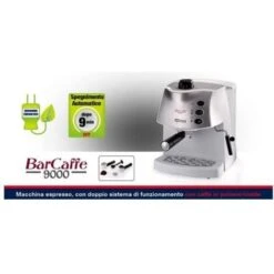 Termozeta Barcaffe' 9000 Macchina Per Espresso Automatica 1,2Lt 2 Tazze Argento -Piccoli Elettrodomestici Negozio 59678808 4