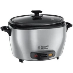 Russell Hobbs Maxicook Cuoci Riso Nero/Acciaio Inossidabile 5 Litri 1000W