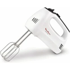 Moulinex HM3101 Quick Mix Sbattitore Elettrico 5 Velocita' 300W Bianco -Piccoli Elettrodomestici Negozio 60625719 3
