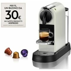 DeLonghi Citiz Macchina Per Caffe' Automatica Con Capsule 1Lt Bianco 7 DeLonghi Citiz Macchina Per Caffe' Automatica Con Capsule 1Lt Bianco -Piccoli Elettrodomestici Negozio 60627829 3