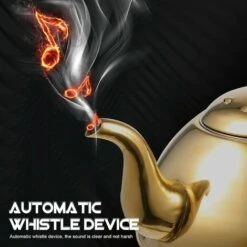 Teiera In Acciaio Inox Con Infusore Per Il Tè In Metallo Dorato Bollitore Per Acqua Calda Teiere Per Piano Cottura A Fogli Mobili Per Tè Bollente In Ufficio A Casa Forniture 1. 5L 10 Teiera In Acciaio Inox Con Infusore Per Il Tè In Metallo Dorato Bollitore Per Acqua Calda Teiere Per Piano Cottura A Fogli Mobili Per Tè Bollente In Ufficio A Casa Forniture 1. 5L -Piccoli Elettrodomestici Negozio 63847110 4