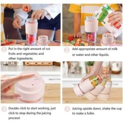 Kueatily Spremiagrumi Frullatore Elettrico Domestico Spremiagrumi Mini Frullatore Veloce 10 Kueatily Spremiagrumi Frullatore Elettrico Domestico Spremiagrumi Mini Frullatore Veloce -Piccoli Elettrodomestici Negozio 64671514 4