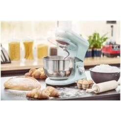 Robot Da Cucina Impastatrice Planetaria Macchina Multifunzione 1.200 W 5 L Blu 10 Robot Da Cucina Impastatrice Planetaria Macchina Multifunzione 1.200 W 5 L Blu -Piccoli Elettrodomestici Negozio 65341551 4