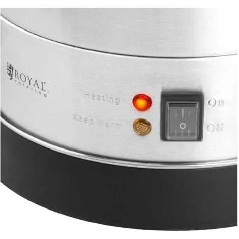 Bollitore Elettrico A Doppia Parete Dispenser Bevande Calde Inox 20,5L 2500W 4 Bollitore Elettrico A Doppia Parete Dispenser Bevande Calde Inox 20,5L 2500W - immagine 2