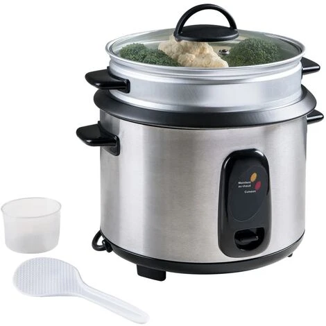 Cuociriso E Vaporiera Per 10 Persone 1,8 L 700 W Argento Livoo 5 Cuociriso E Vaporiera Per 10 Persone 1,8 L 700 W Argento Livoo - immagine 3