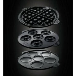 Piastra Per Cialde 3in1 900w Nera / Rossa - 24620-56 - Russell Hobbs 8 Piastra Per Cialde 3in1 900w Nera / Rossa - 24620-56 - Russell Hobbs -Piccoli Elettrodomestici Negozio 70414346 3